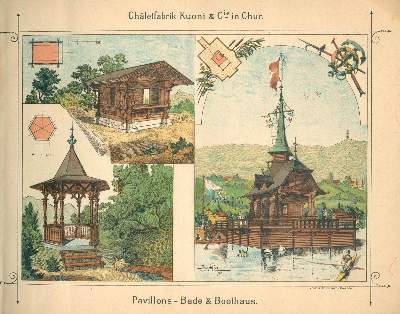 Bild Nr.1: 135-968 Chaletfabrik Kuoni & Cie.: (Architektur, Schweiz)