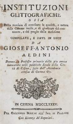 Bild Nr.1: 135-988 Aldini,G.A.: (Glyptographie)