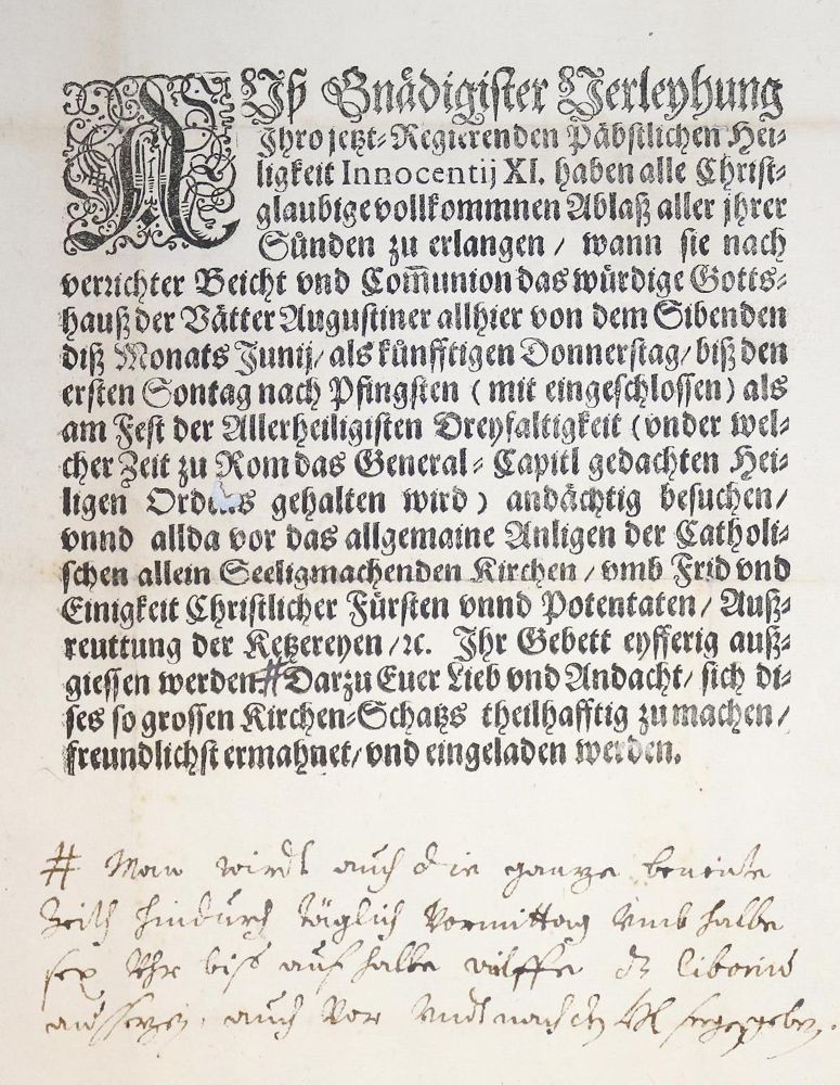 Große Abbildung Nr.1: 136-1 Ablaß.: (Alte Drucke, Handschriften und Theologie)