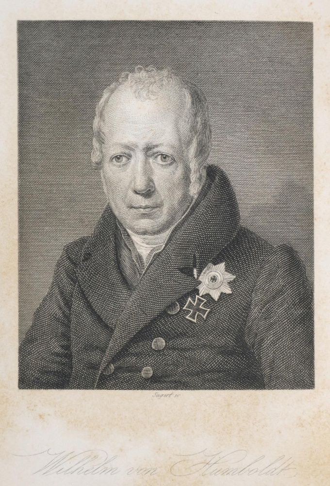 Große Abbildung Nr.1: 136-1044 Humboldt,W.v.: (Literatur und illustrierte Bücher bis 19.Jahrhundert)