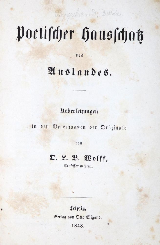 Große Abbildung Nr.2: 136-1061 Konvolut: (Literatur und illustrierte Bücher bis 19.Jahrhundert)