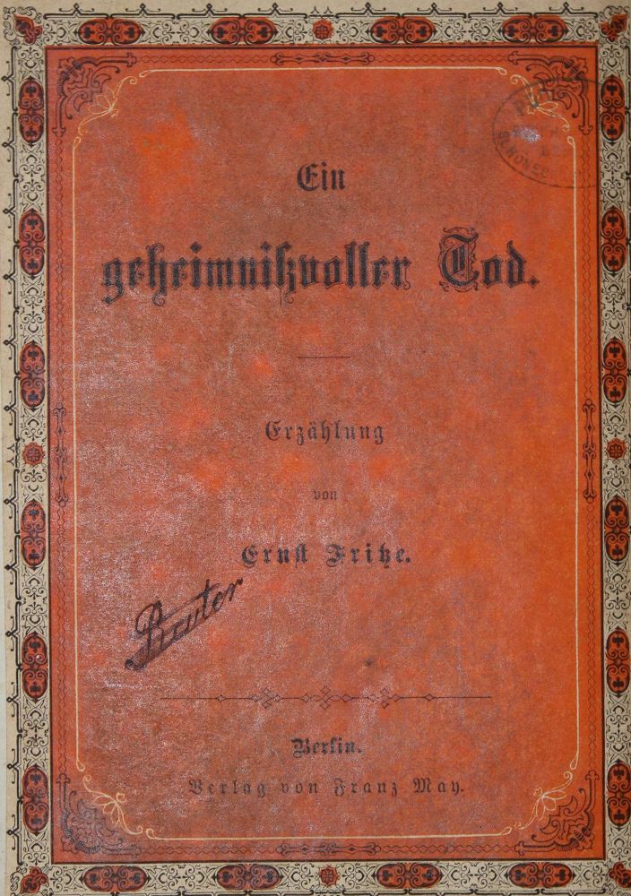 Große Abbildung Nr.1: 136-1068 Kriminalromane.: (Literatur und illustrierte Bücher bis 19.Jahrhundert)