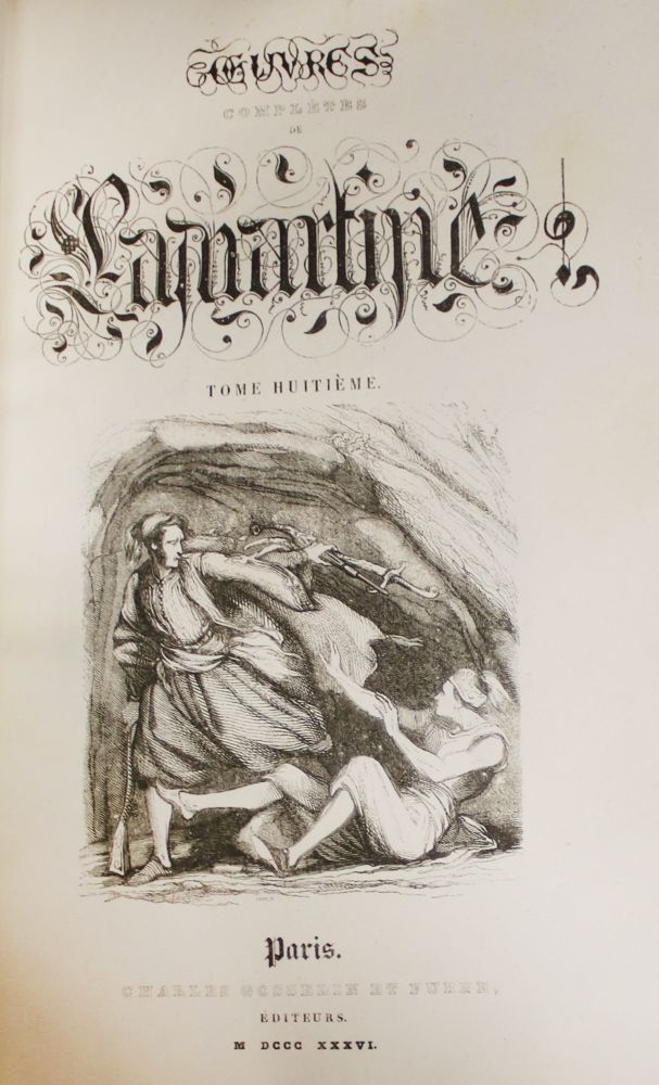 Große Abbildung Nr.112: 136-1070 Lamartine,(A.de): (Literatur und illustrierte Bücher bis 19.Jahrhundert)