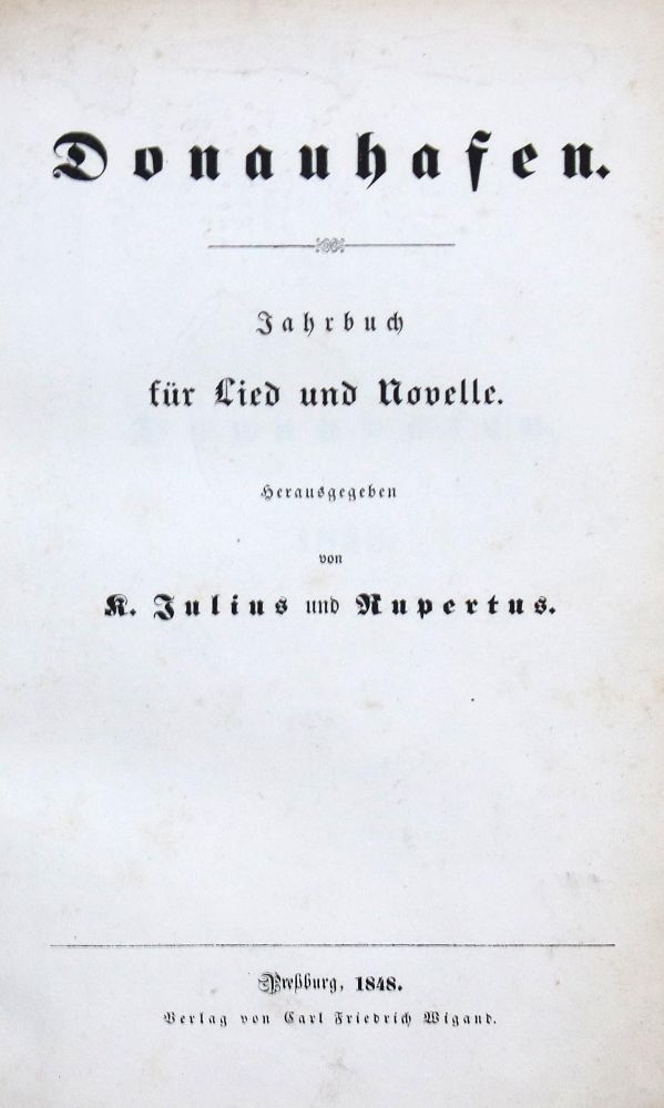 Große Abbildung Nr.1: 136-1100 Müller,K.J. (Hrsg.).: (Literatur und illustrierte Bücher bis 19.Jahrhundert)