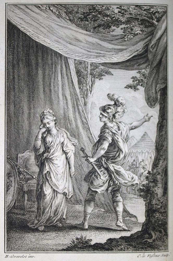Große Abbildung Nr.1: 136-1118 Racine,J.: (Literatur und illustrierte Bücher bis 19.Jahrhundert)