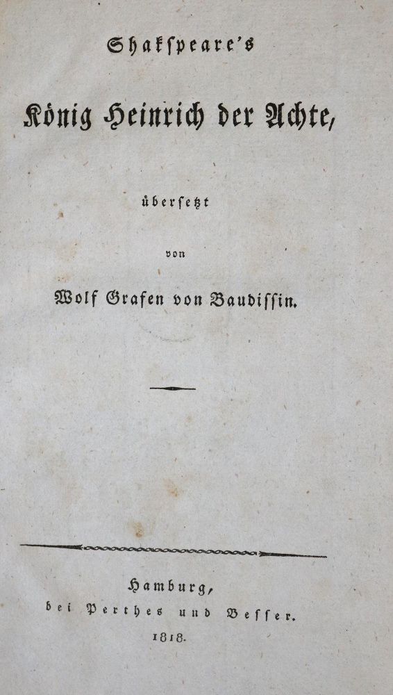 Große Abbildung Nr.1: 136-1137 Shakespeare,W.: (Literatur und illustrierte Bücher bis 19.Jahrhundert)
