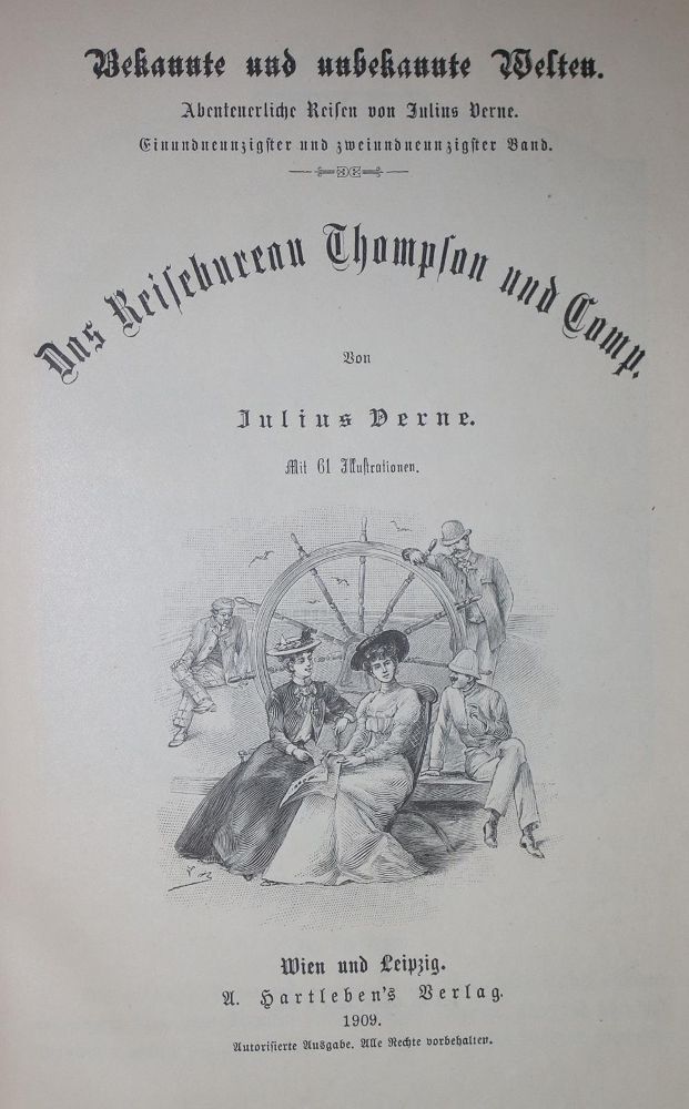 Große Abbildung Nr.1: 136-1152 Verne,J.: (Literatur und illustrierte Bücher bis 19.Jahrhundert)