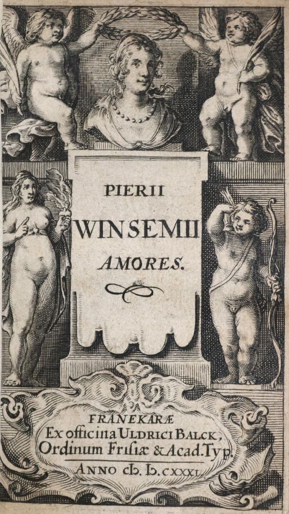 Große Abbildung Nr.1: 136-1163 Winsemius,P.: (Literatur und illustrierte Bücher bis 19.Jahrhundert)