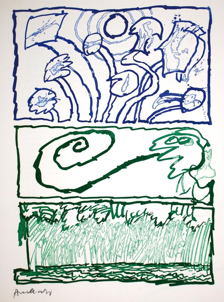Große Abbildung Nr.4: 136-1167 Butor,M.: (Alechinsky)