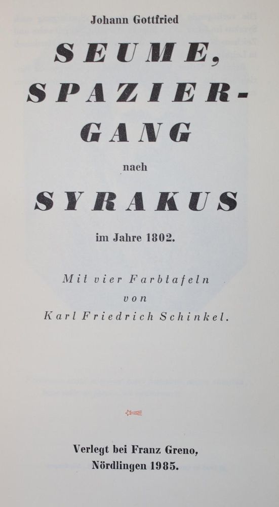 Große Abbildung Nr.1: 136-1170 Andere Bibliothek, Die.: (Literatur und illustrierte Bücher 20.Jahrhundert - Alte Literatur in modernen Ausgaben)