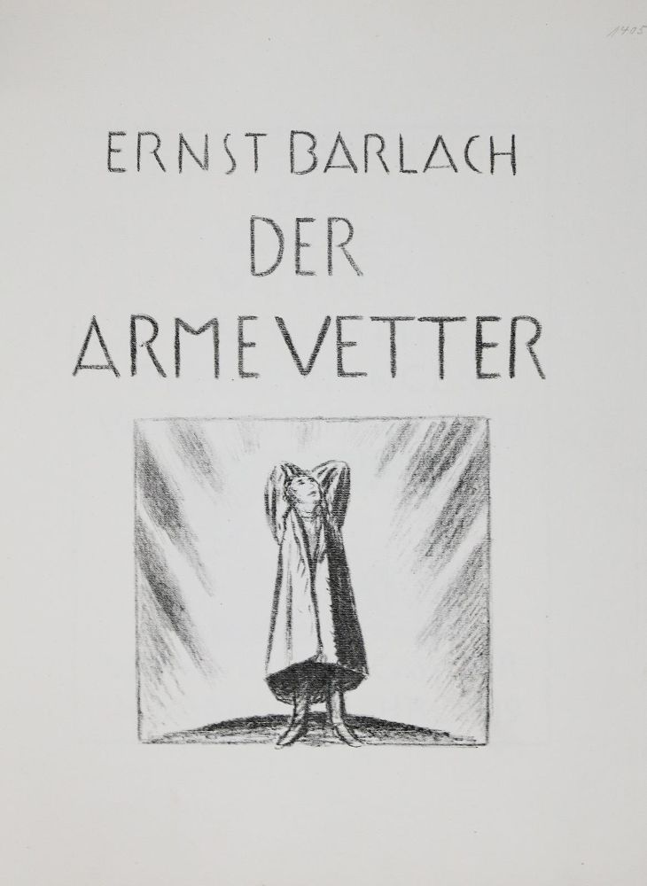 Große Abbildung Nr.1: 136-1176 Barlach,E.: (Literatur und illustrierte Bücher 20.Jahrhundert - Alte Literatur in modernen Ausgaben)