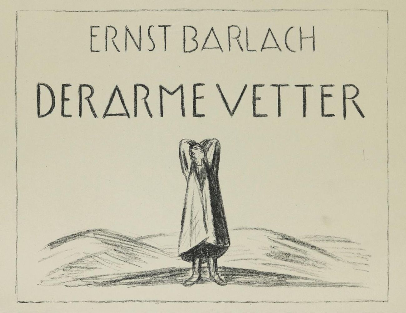 Große Abbildung Nr.6: 136-1176 Barlach,E.: (Literatur und illustrierte Bücher 20.Jahrhundert - Alte Literatur in modernen Ausgaben)