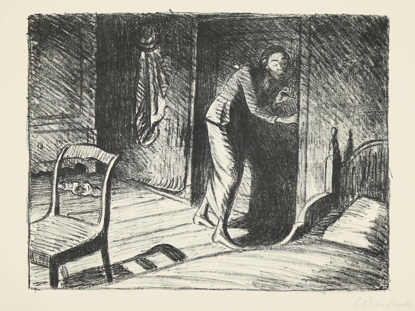 Große Abbildung Nr.9: 136-1176 Barlach,E.: (Literatur und illustrierte Bücher 20.Jahrhundert - Alte Literatur in modernen Ausgaben)