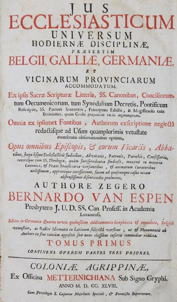 Große Abbildung Nr.1: 136-120 Espen,Z.B.v.: (Alte Drucke, Handschriften und Theologie)