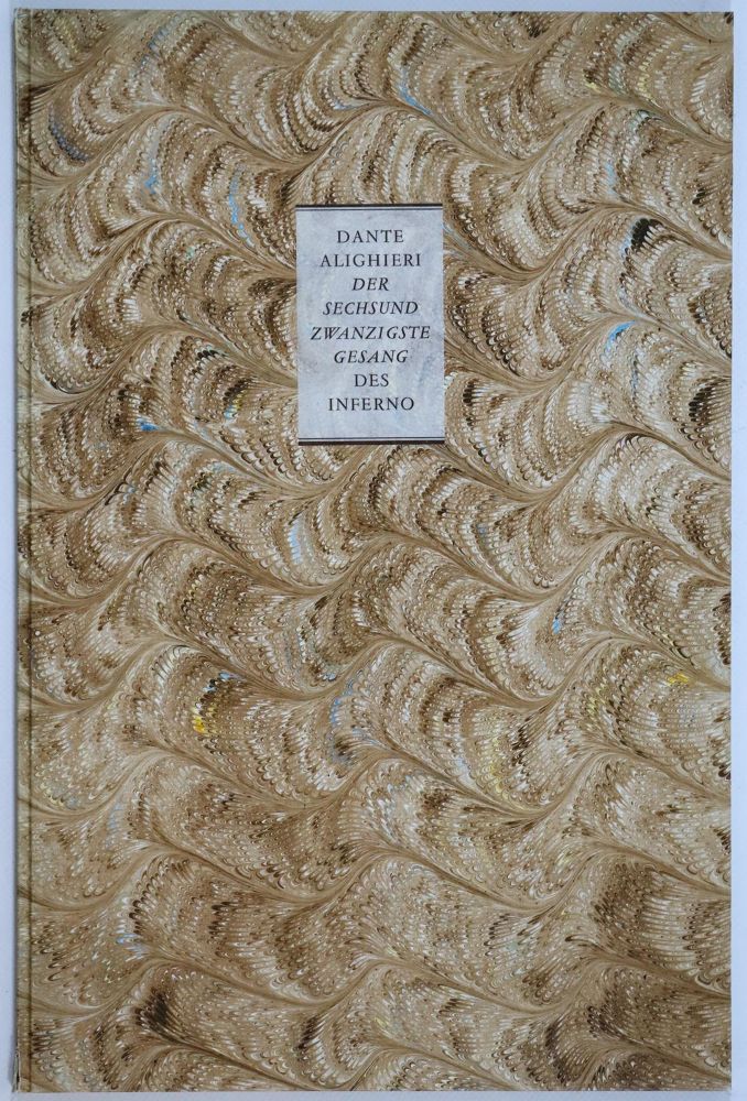 Große Abbildung Nr.3: 136-1207 Dante Alighieri.: (Literatur und illustrierte Bücher 20.Jahrhundert - Alte Literatur in modernen Ausgaben)