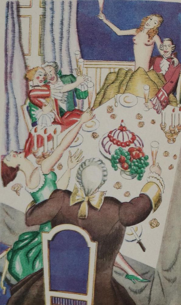 Große Abbildung Nr.1: 136-1210 d'Aucourt,C.G.: (Literatur und illustrierte Bücher 20.Jahrhundert - Alte Literatur in modernen Ausgaben)