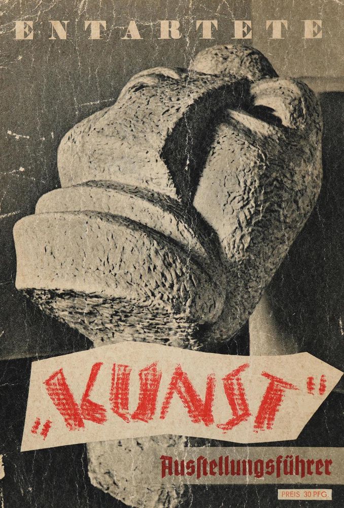 Große Abbildung Nr.1: 136-1224 Entartete "Kunst".: (Literatur und illustrierte Bücher 20.Jahrhundert - Alte Literatur in modernen Ausgaben)