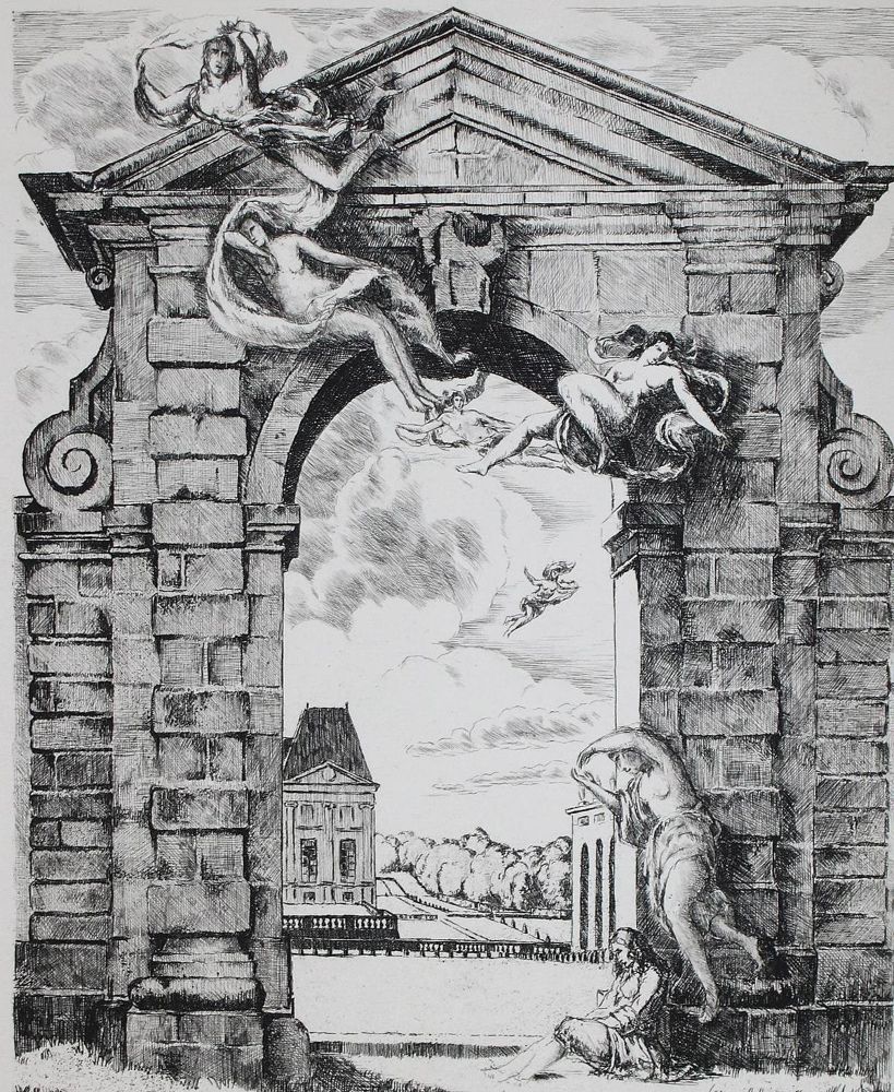 Große Abbildung Nr.2: 136-1232 Fontaine,J.de la.: (Literatur und illustrierte Bücher 20.Jahrhundert - Alte Literatur in modernen Ausgaben)