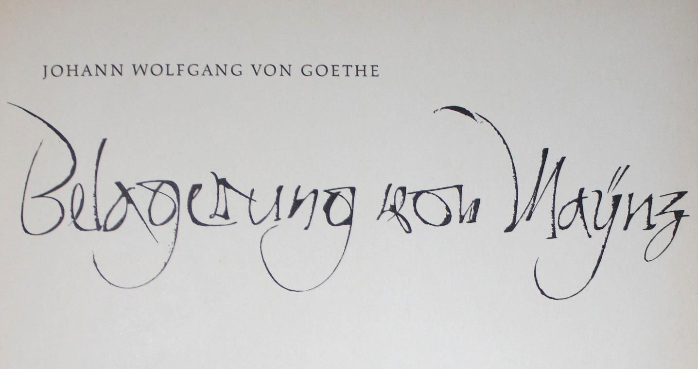 Große Abbildung Nr.2: 136-1239 Goethe,J.W.v.: (Literatur und illustrierte Bücher 20.Jahrhundert - Alte Literatur in modernen Ausgaben)
