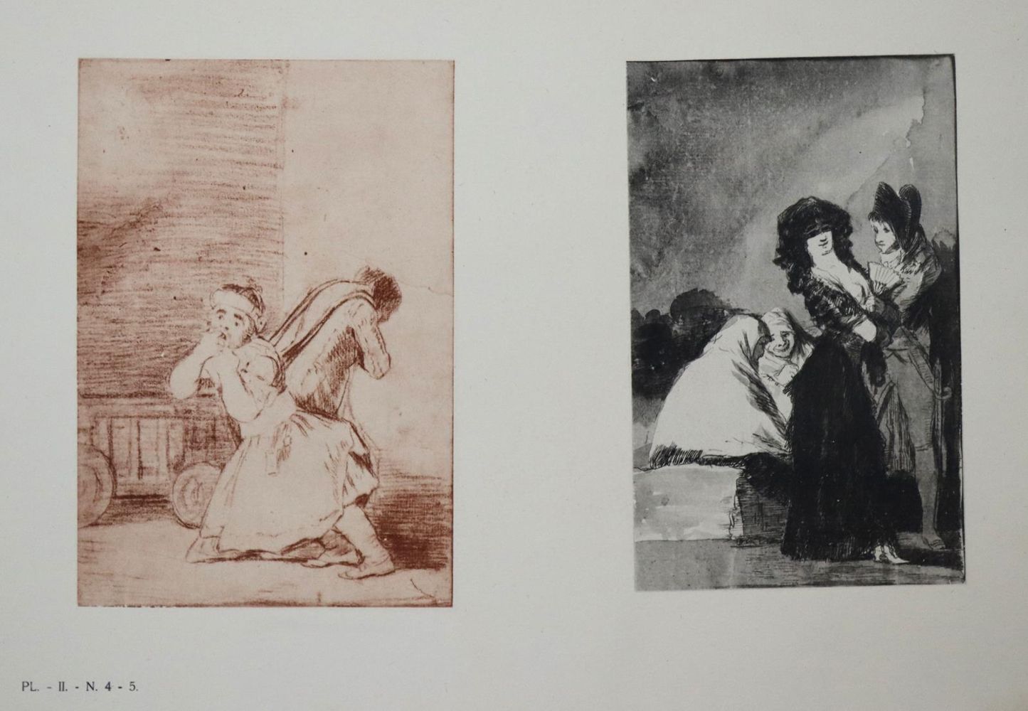 Große Abbildung Nr.2: 136-1246 Goya,F.de.: (Literatur und illustrierte Bücher 20.Jahrhundert - Alte Literatur in modernen Ausgaben)