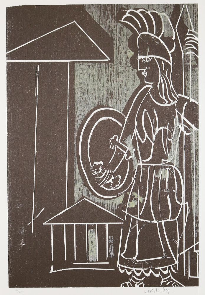 Große Abbildung Nr.1: 136-1250 Grieshaber,HAP.: (Literatur und illustrierte Bücher 20.Jahrhundert - Alte Literatur in modernen Ausgaben)