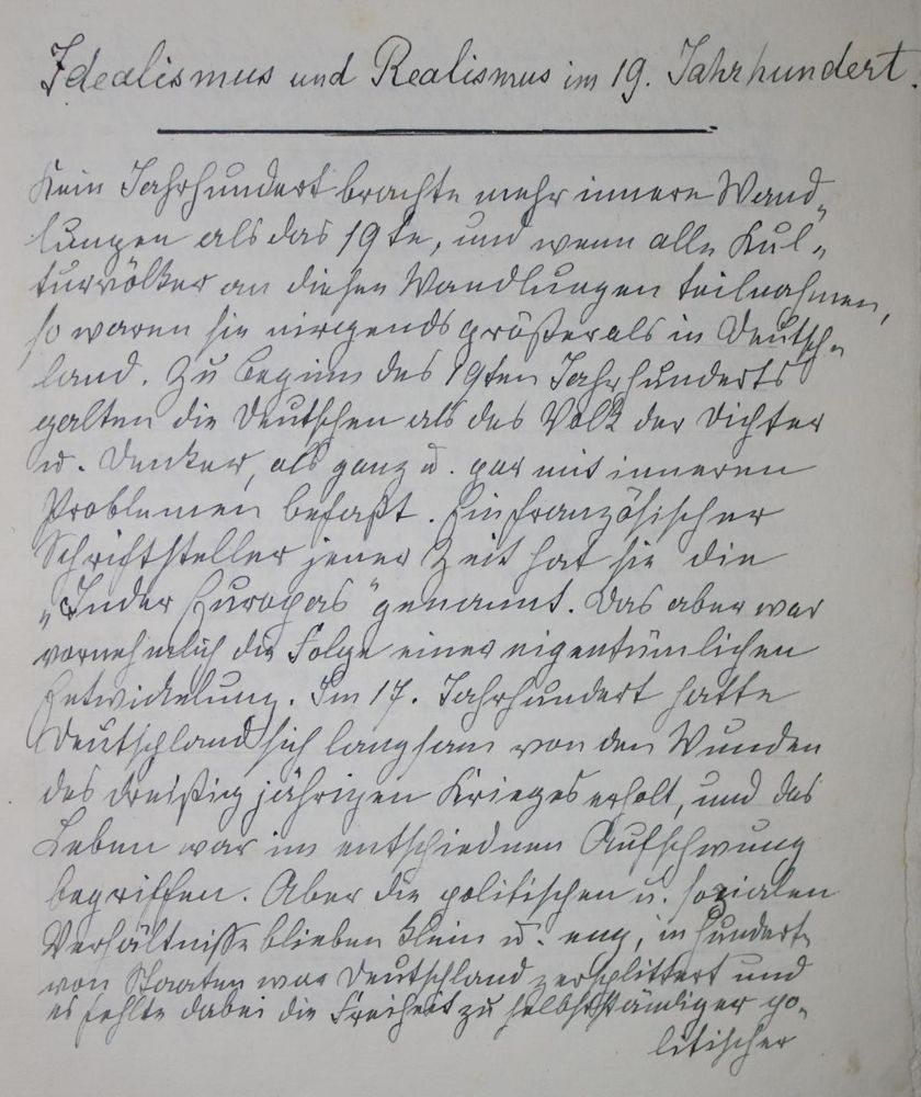 Große Abbildung Nr.1: 136-1255 Eucken,R.: (Handschriften)