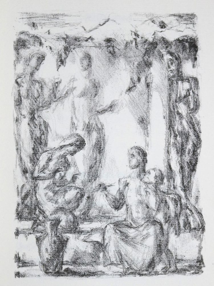 Große Abbildung Nr.1: 136-1293 Longus.: (Literatur und illustrierte Bücher 20.Jahrhundert - Alte Literatur in modernen Ausgaben)