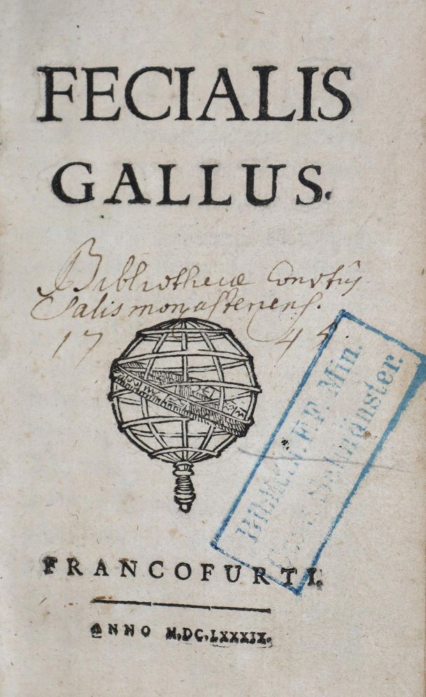 Große Abbildung Nr.1: 136-131 Fecialis Gallus.: (Alte Drucke, Handschriften und Theologie)