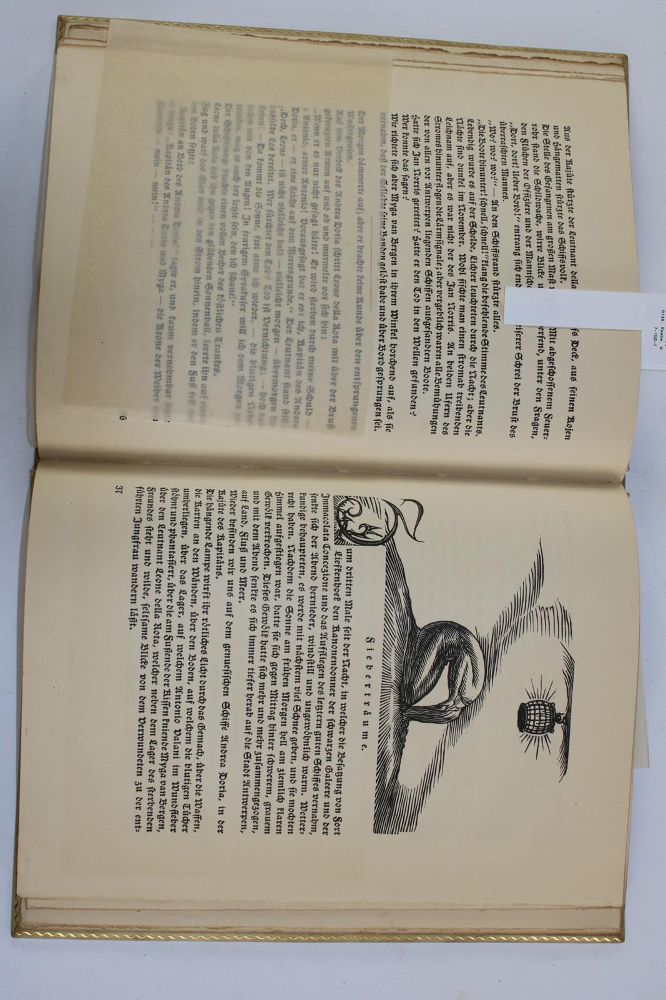 Große Abbildung Nr.2: 136-1338 Raabe, W.: (Literatur und illustrierte Bücher 20.Jahrhundert - Alte Literatur in modernen Ausgaben)