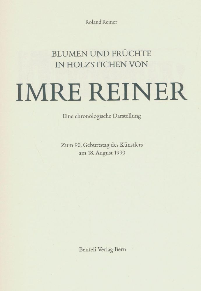 Große Abbildung Nr.1: 136-1343 Reiner,I.: (Reiner)