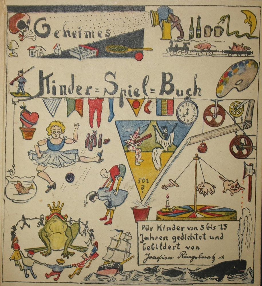 Große Abbildung Nr.1: 136-1344 Ringelnatz,J. (d.i. H.Bötticher).: (Literatur und illustrierte Bücher 20.Jahrhundert - Alte Literatur in modernen Ausgaben)