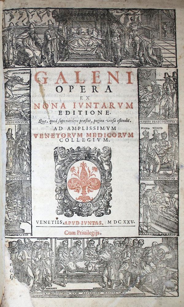 Große Abbildung Nr.1: 136-139 Galenus,C.: (Alte Drucke, Handschriften und Theologie)