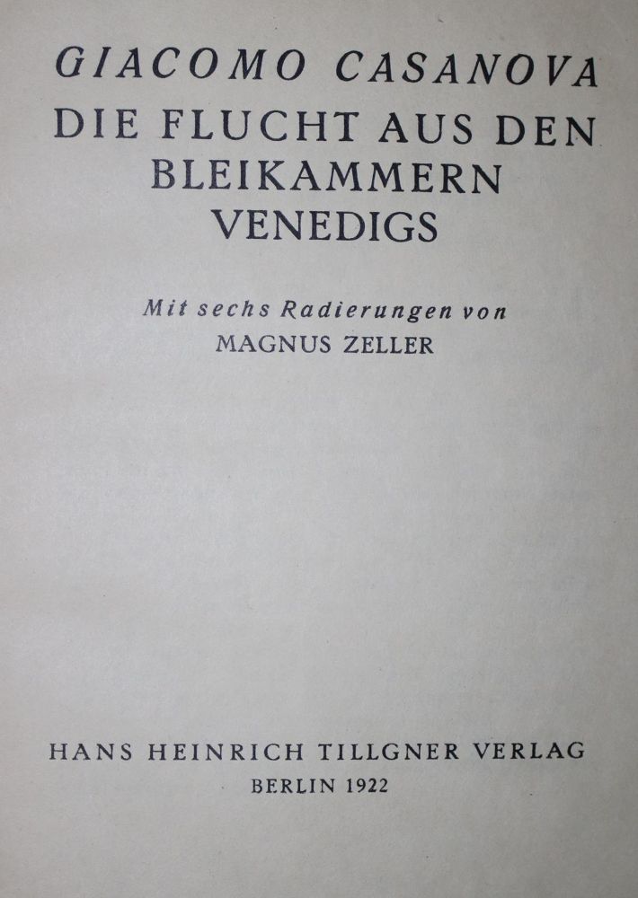 Große Abbildung Nr.1: 136-1397 Casanova,G.: (Zeller)