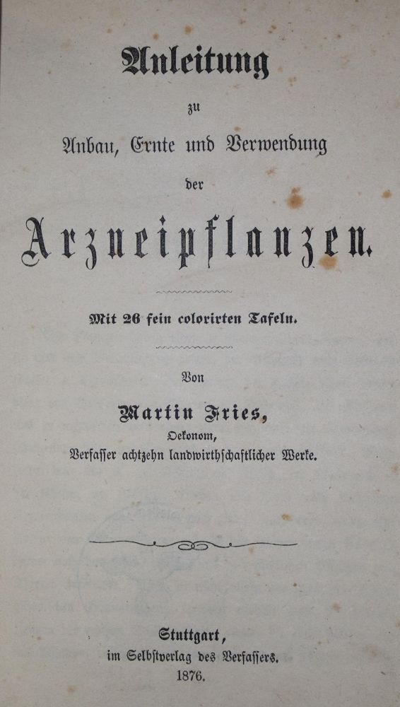 Große Abbildung Nr.1: 136-1408 Fries,M.: (Botanik)