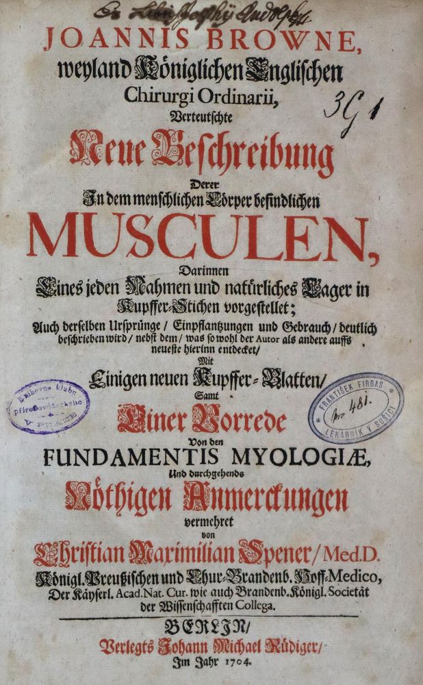 Große Abbildung Nr.3: 136-1452 Browne,J.: (Medizin)