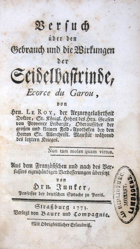 Große Abbildung Nr.1: 136-1481 Le Roy.: (Medizin)