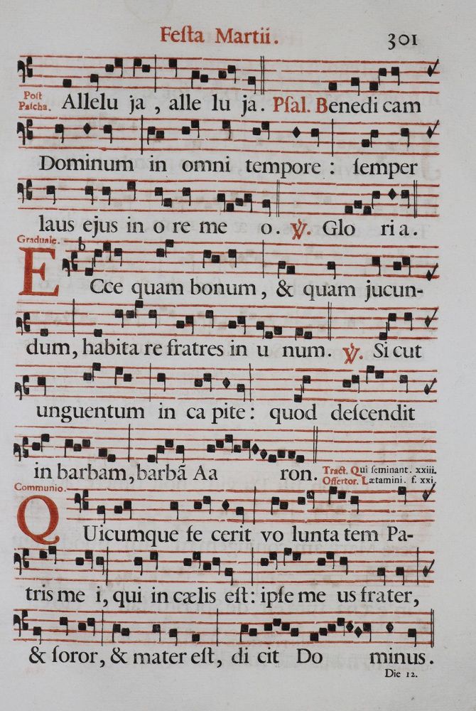Große Abbildung Nr.2: 136-150 Graduale romanum: (Alte Drucke, Handschriften und Theologie)
