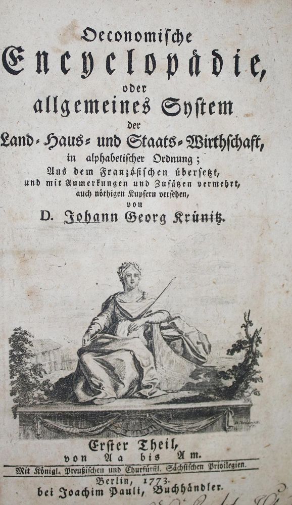 Große Abbildung Nr.1: 136-1550 Krünitz,J.G.: (Zoologie)