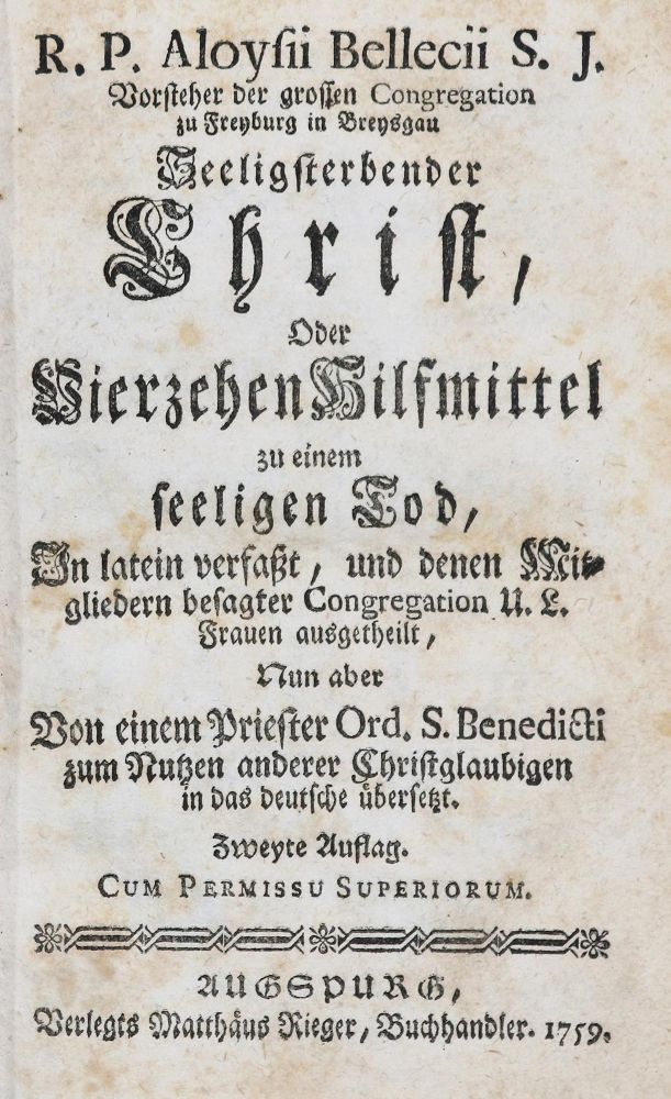 Große Abbildung Nr.2: 136-157 Habisreüttinger,C.: (Alte Drucke, Handschriften und Theologie)