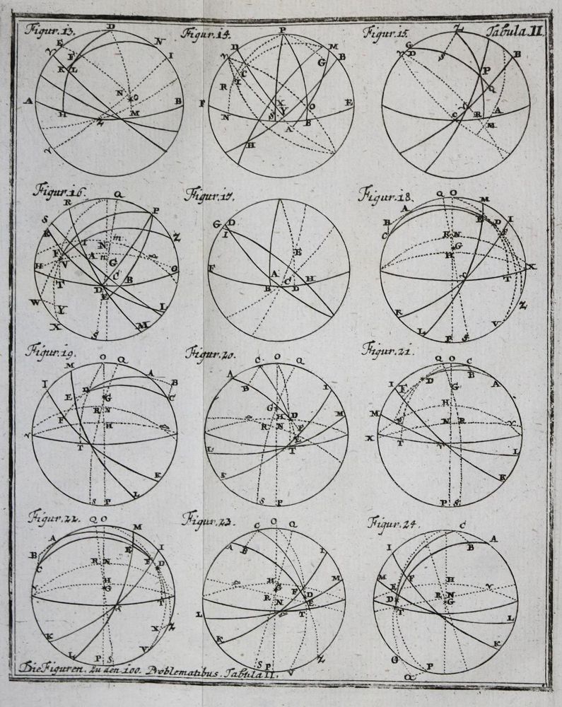 Große Abbildung Nr.1: 136-1591 Rost,J.L.: (Verschiedene Gebiete - Varia, Astronomie)