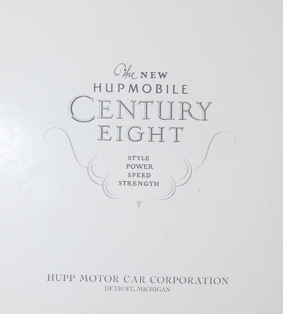 Große Abbildung Nr.1: 136-1597 Hupmobile.: (Verschiedene Gebiete - Varia, Auto)