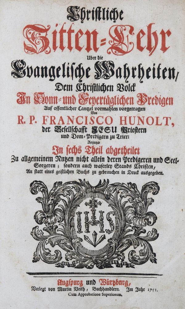 Große Abbildung Nr.2: 136-16 Bagatta,J.B.: (Alte Drucke, Handschriften und Theologie)