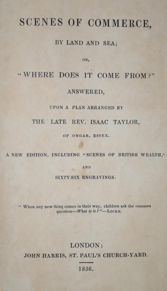 Große Abbildung Nr.1: 136-1608 Taylor, I.: (Verschiedene Gebiete - Varia, Berufe)