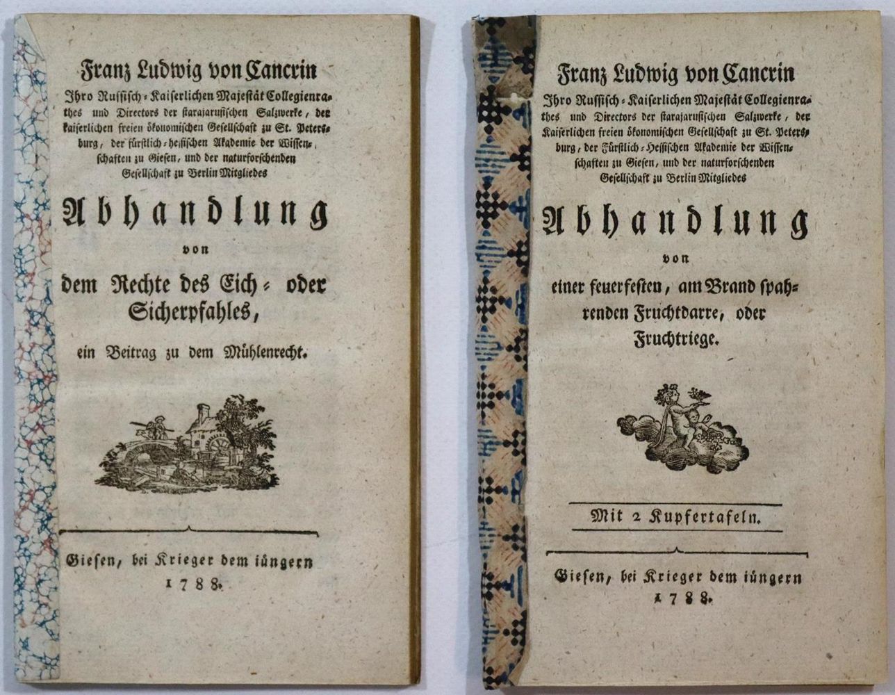 Große Abbildung Nr.3: 136-1613 Cancrin,F.L.v.: (Verschiedene Gebiete - Varia)