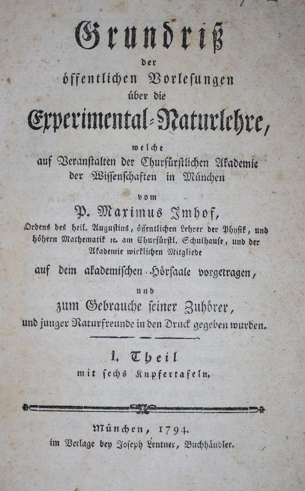 Große Abbildung Nr.1: 136-1646 Imhof,M.: (Verschiedene Gebiete - Varia)