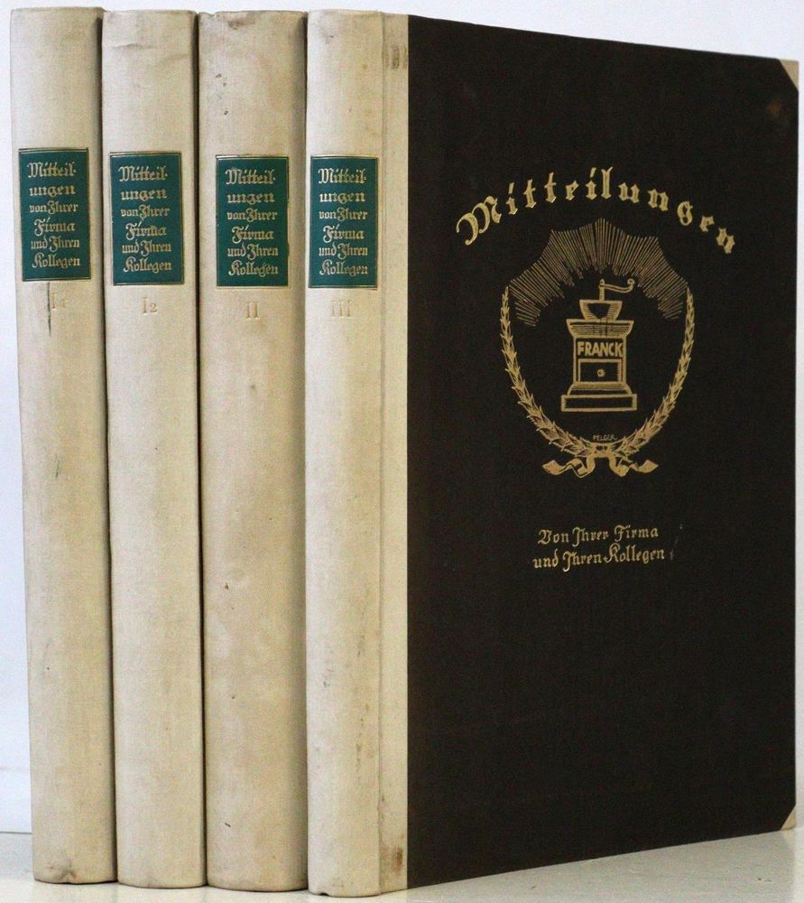 Große Abbildung Nr.4: 136-1647 Franck,H. (Hrsg.).: (Verschiedene Gebiete - Varia, Kaffee)