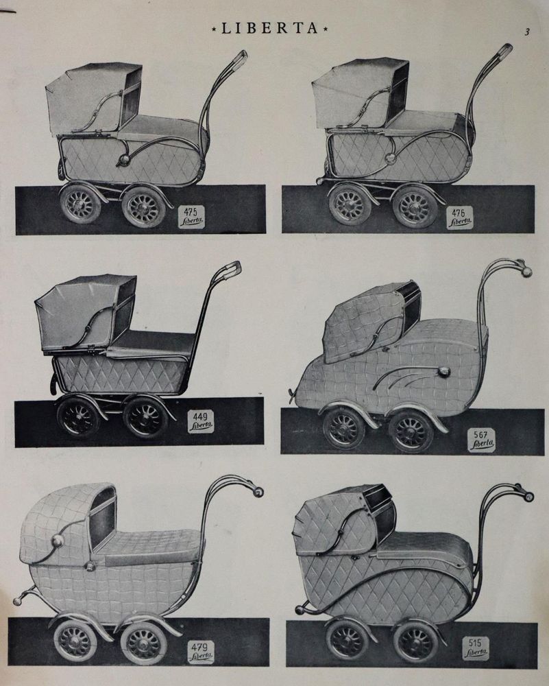 Große Abbildung Nr.1: 136-1649 Kinderwagen.: (Verschiedene Gebiete - Varia)