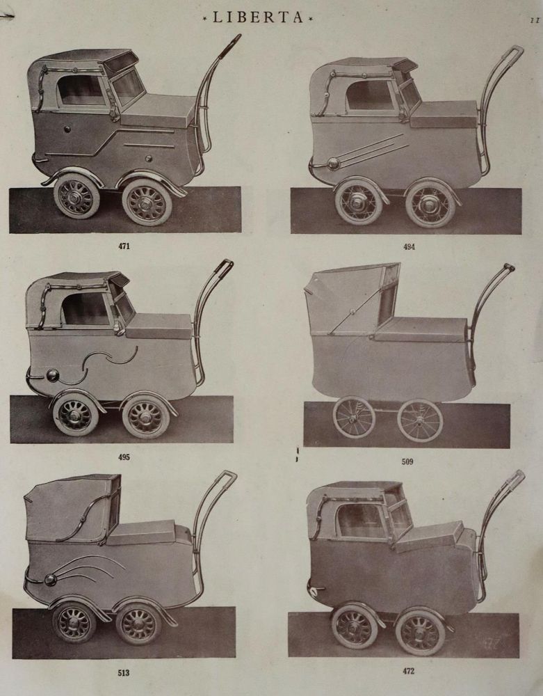 Große Abbildung Nr.2: 136-1649 Kinderwagen.: (Verschiedene Gebiete - Varia)