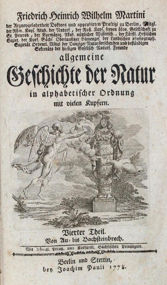 Große Abbildung Nr.1: 136-1657 Martini,F.H.W.: (Verschiedene Gebiete - Varia)