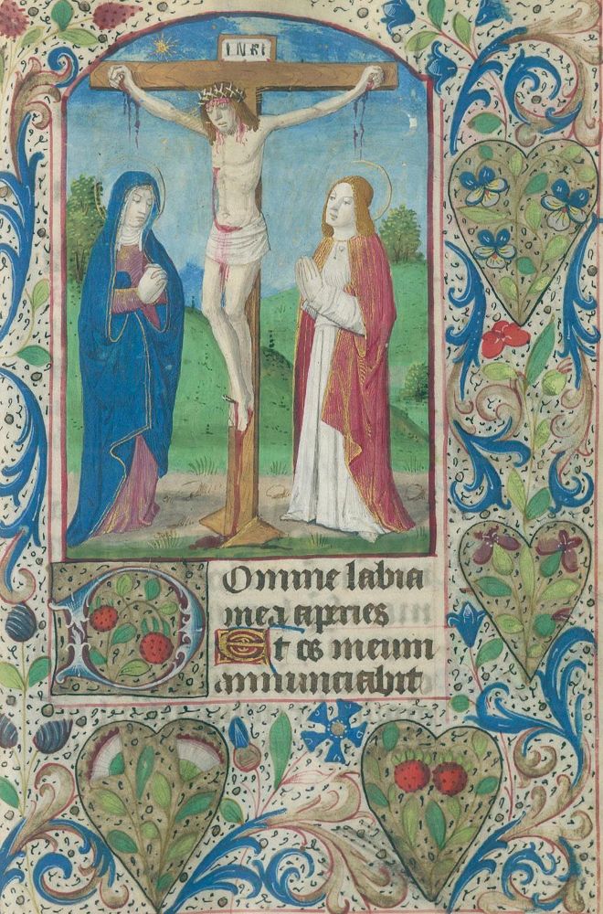 Große Abbildung Nr.3: 136-166 Horae Beatae Mariae Virginis. (Handschriften)